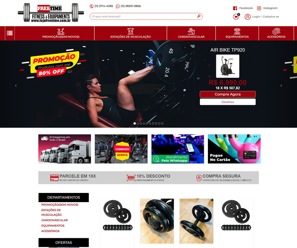 Design de Loja Virtual - Agora  GRTIS - Lojas Virtuais BR