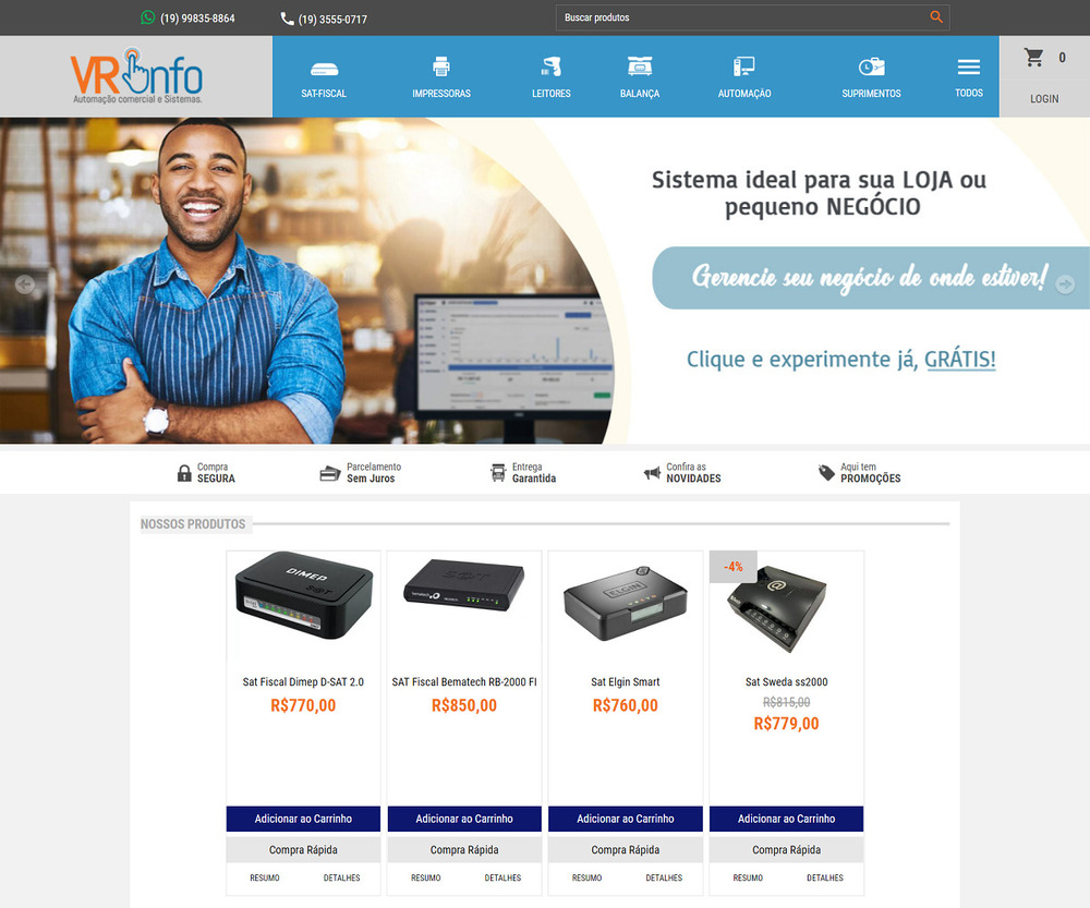 Design de Loja Virtual - Agora  GRTIS - Lojas Virtuais BR