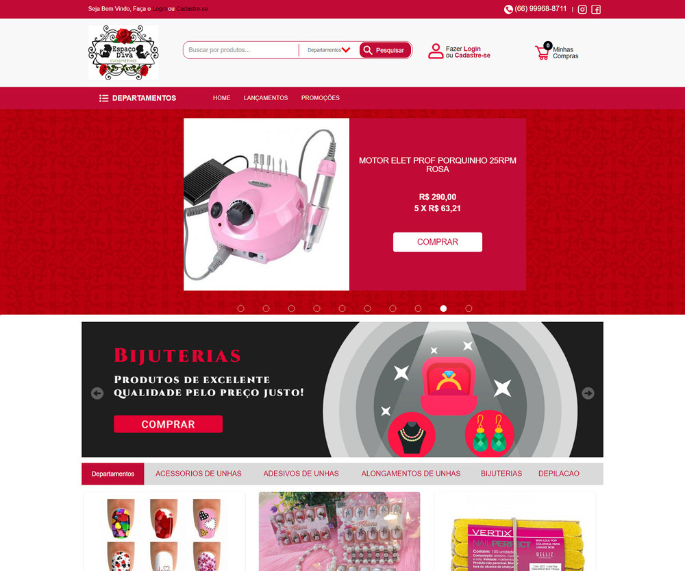 Design de Loja Virtual - Agora  GRTIS - Lojas Virtuais BR