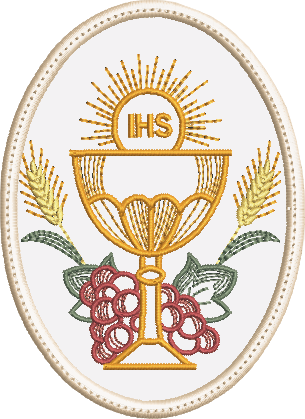 Bordado aplique para Ministro da Eucaristia 10x8 [42]?cache=20250524110419