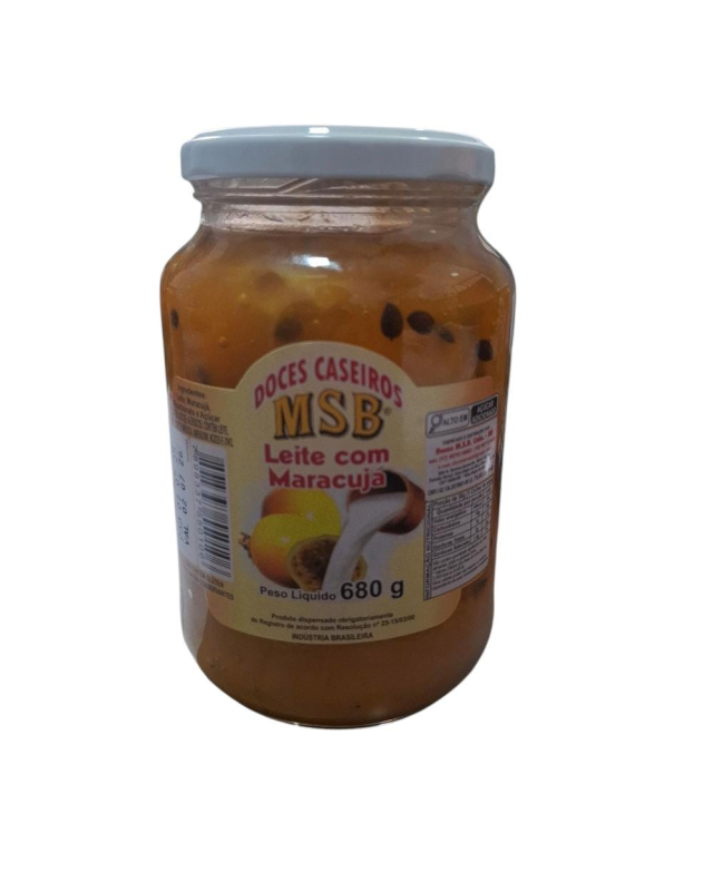 DOCE CASEIRO DE DOCE DE LEITE COM MARACUJA