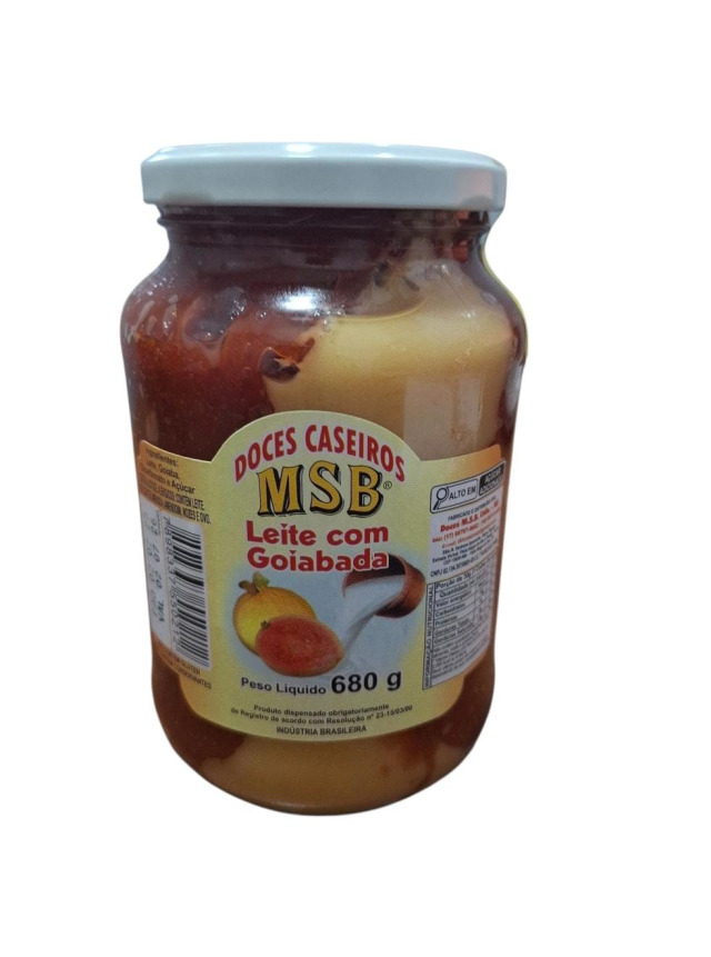 DOCE CASEIRO DE DOCE DE LEITE COM GOIABA