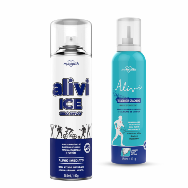 KIT SPRAY GELO E MOUSSE EFERVECENTE