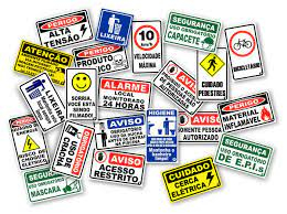 Placa Sinaliza��o 30x40cm - Produto personalizado - Solicite nosso cat�logo