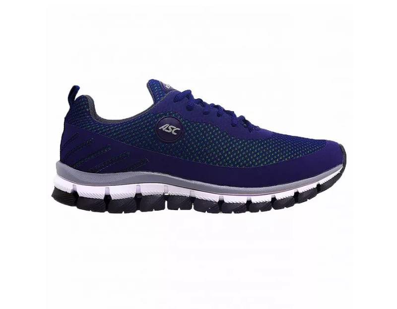 T�nis Academia Unissex Esportivo Caminhada Marinho e Verde,      REF. ASCLEGTOTMAR ? Disponibilidade: Pronta Entrega