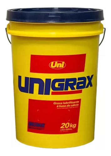 Graxa Azul Unigrax Ca-2 Nlgi 2 20 Kg Ingrax Balde