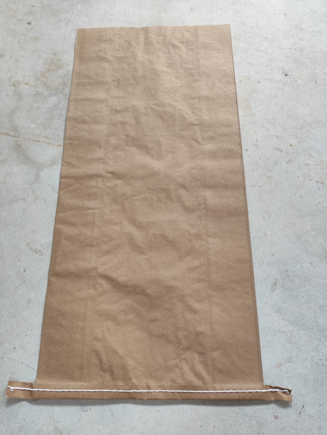 100 SACOS PAPEL KRAFT SEM IMPRESSO 90X58cm 2 FOLHAS (Retirar na loja 260,00)