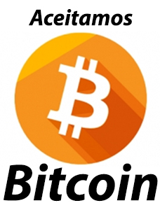 `Pague com BITCOIN