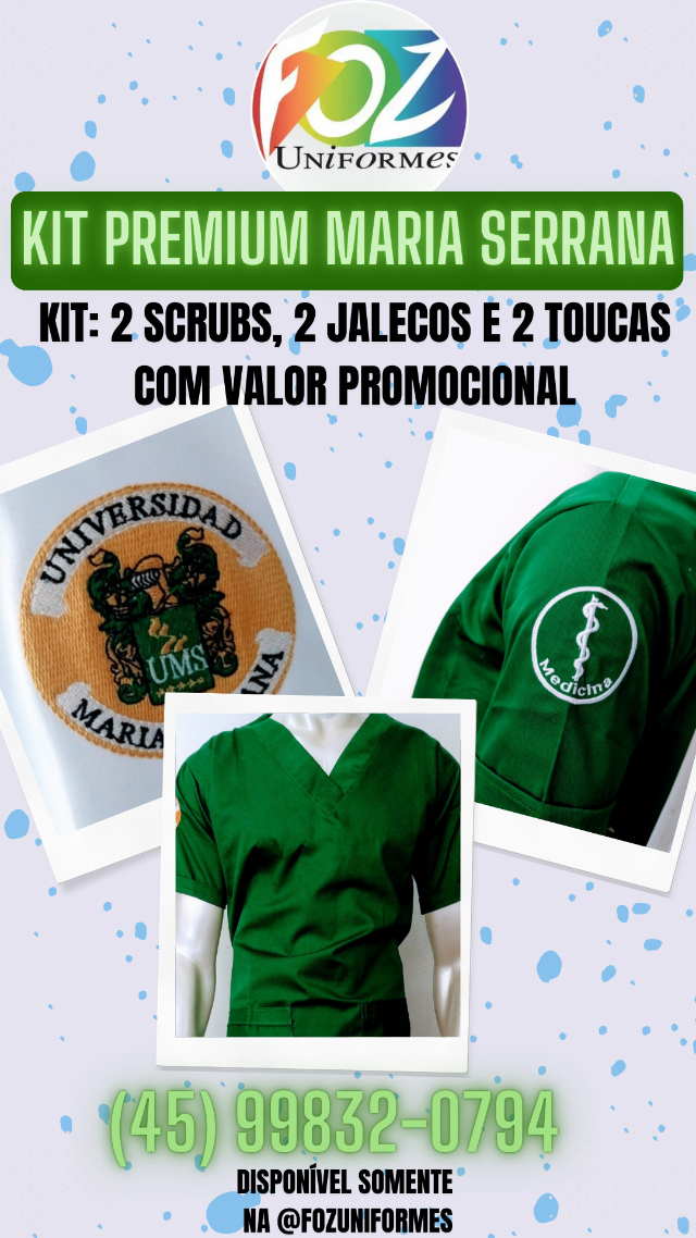 KIT MEDICINA MARIA SERRANA - PY