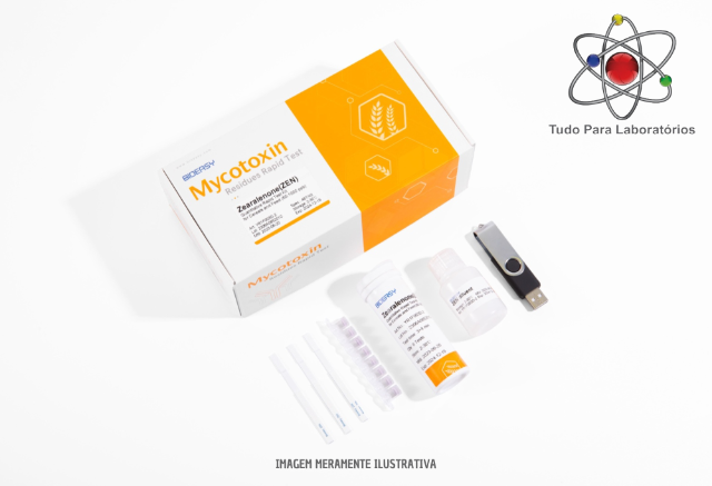Kit Aflatoxina Coloidal Quantitativo - 48 testes