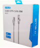 Cabo de rede 30 metros Cat6 - Rede/CFTV 