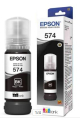 Garrafa para Ecotank Preto, 70ml - T574, T574120, Epson L8050 / L18050- Original EPSON