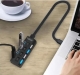 HUB USB -  4 SAIDAS - com LED e Switch liga/desliga