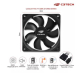 Cooler Fan F7-50BK 8CM C3Tech 80 x 80mm