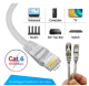 Cabo de Rede  30 metros CAT6 - Rede/CFTV IT-BLUE