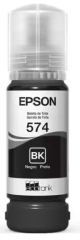 Garrafa para Ecotank Preto, 70ml - T574, T574120, Epson L8050 / L18050- Original EPSON