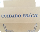 Caixa de Papelo para potes 600ml,com Divisrias ,Fardo com 25 Unidades 