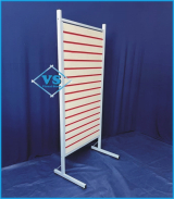 EXPOSITOR PARA COLOCAR PAINEL CANALETADO DUPLO 2 FACES PARA 2 PAINIS 1,22 X 0,61  COR BRANCO OU PRETO