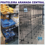 Prateleira Aramada Central Visual Store