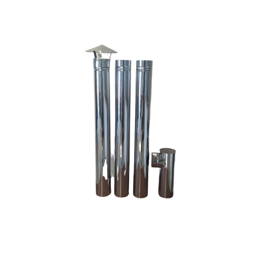 Kit Chamin� para Fog�o � Lenha Inox