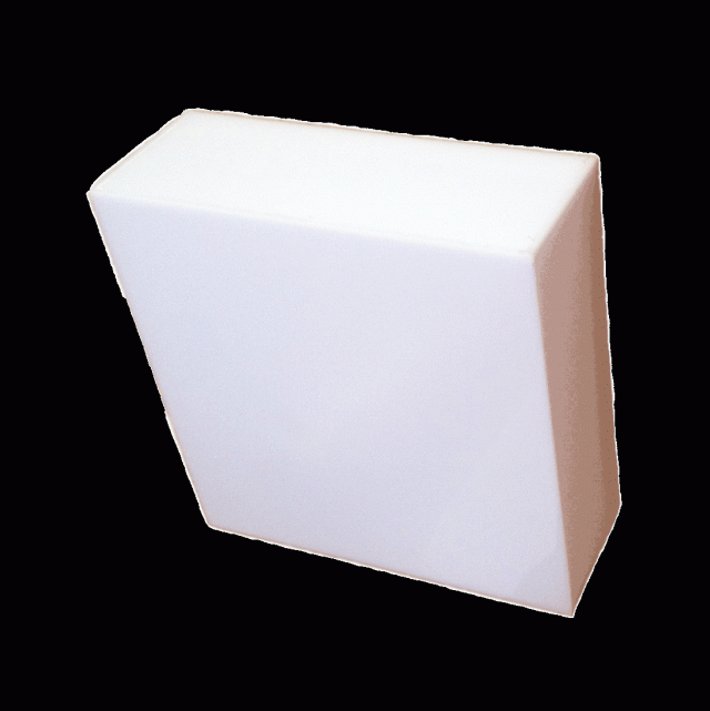 VB120/2L LUMINRIA ACRLICO, QUADRADA, SOBREPOR TETO / PAREDE 20 x 20 x 8Cm P/ 2 LMPADAS