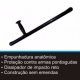 TONFA EM POLMERO COBRA-c/ porta tonfa