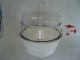 Dessecador de plstico 200 mm SEM vacumetro LABORCHEMIKER LCK-4200-VAC