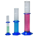Proveta de Vidro com Base de Pl�stico Capacidade 250 mL