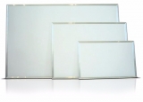 Quadro Branco Escolar Liso 300x120cm em Aluminio  