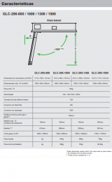 Flap Lift  para TV GLC-295 Gaia Ind