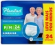 FRALDA PLENITUD PROTECT PLUS P/M COM 24 UNIDADES 