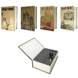 Cofre Camuflado Formato De Livro Seguro Porta Joias Disfarce Cod.1171406