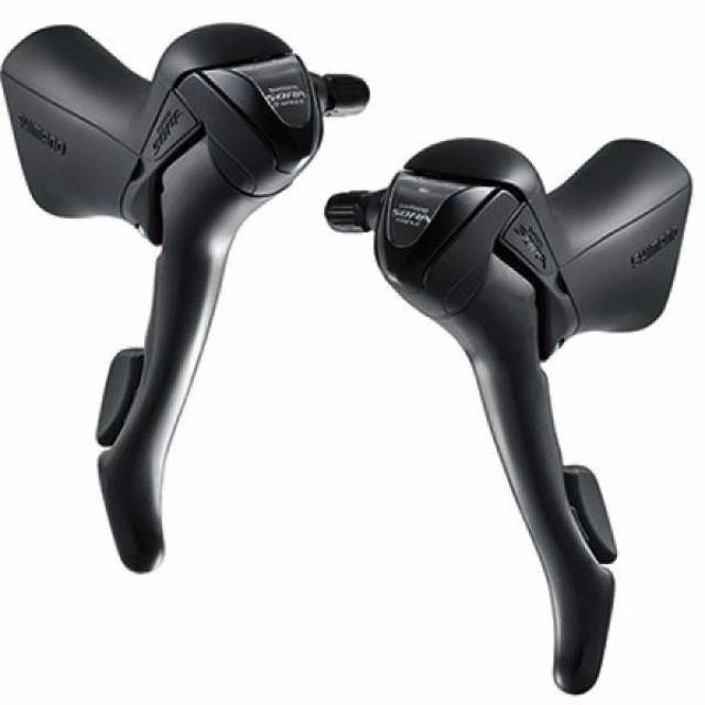SHIMANO SORA ST-3500 2x9速 STIレバー 左右 Alavanca de Câmbio Shimano Sora ST-3500 STI 2X9 Ve