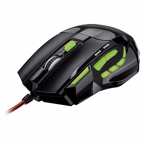 MOUSE LASER GAMER PERFORMANCE USB 2000DPI MO208 PRETO - MULTILASER?cache=