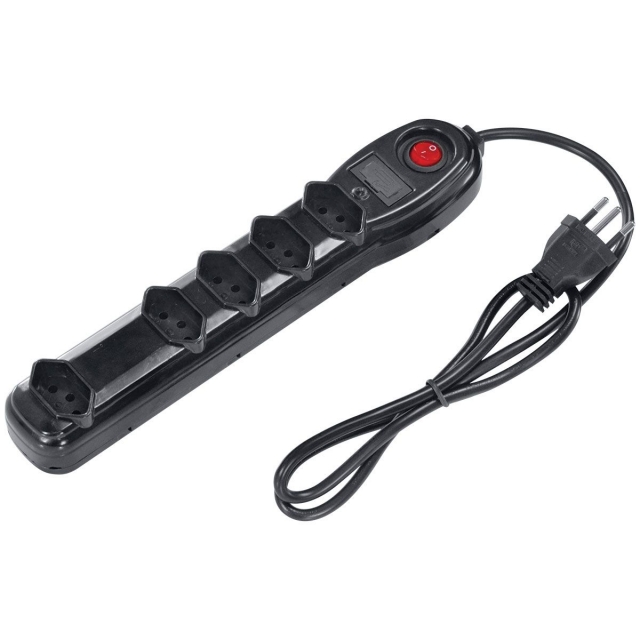 FILTRO DE LINHA 5 TOMADAS PP 3X0,75 0,75M FL5T EMBALAGEM PLSTICA?cache=