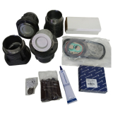 KIT PISTO FUSCA KOMBI 1600 A GASOLINA APS 84 KS CAPAS DE TUCHO JOGO DE JUNTAS