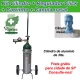 Promoo Kit Cil. de alumnio - 3 lts e Regulador Click