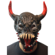 Mscara Diabo com Chifre Preta