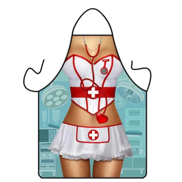 Avental Cozinha Enfermeira