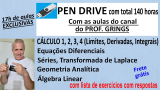 PEN DRIVE COM 140 HORAS DE AULA incluindo envio de tabelas de clculo com lista de exerccios e respostas