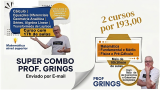 Combo 2 cursos enviados por e-mail de 17h e 10h30min