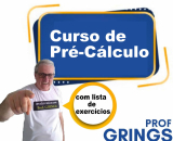 Curso de PR�-C�LCULO com lista de exerc�cios e respostas