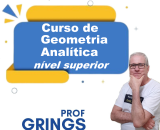 Curso de GEOMETRIA ANAL�TICA - n�vel superior com lista de exerc�cios e respostas