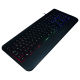 TECLADO GAMER USB MTEK KB-7701LR RGB MULTIMDIA