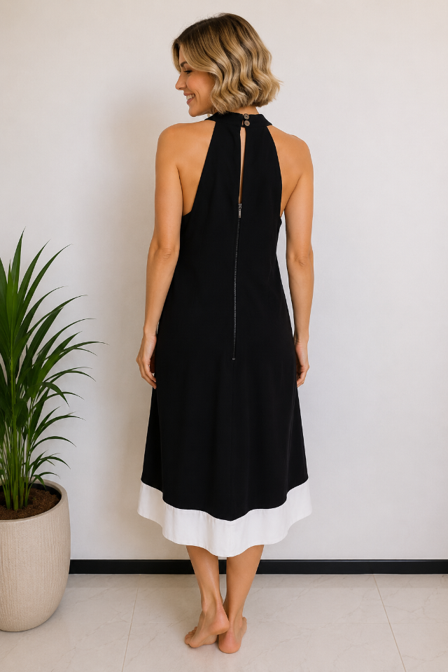 VESTIDO MY PLACE - TAM=M - BUSTO=92 - CINTURA=82 - QUADRIL=102 - COMPR=106  (ref. 14400)