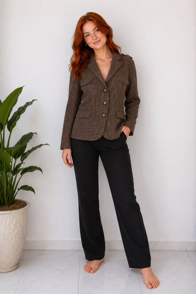 SPENCER ANIMALE - TAM=42 - BUSTO=106 - CINTURA=88 - COMPR=60  (ref. 14435)
