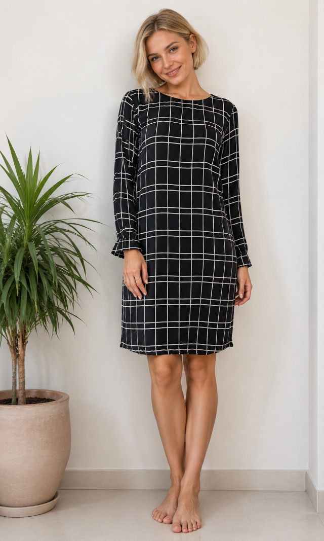 VESTIDO BANANA REPUBLIC - TAM=2 - BUSTO=94 - CINTURA=90 - QUADRIL=100 - COMPR=88  (ref. 14434)