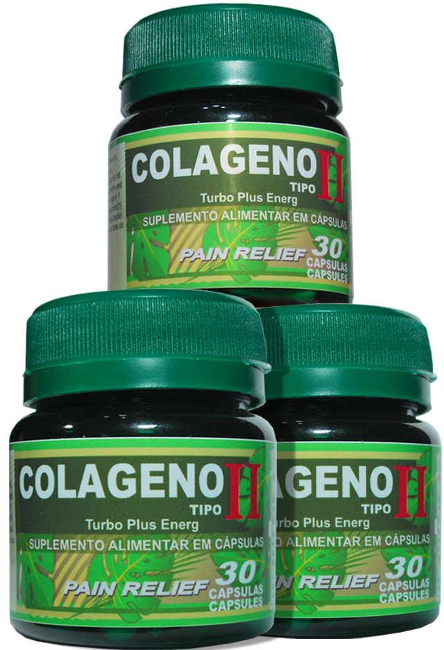 COLAGENO TIPO II - 3 POTES