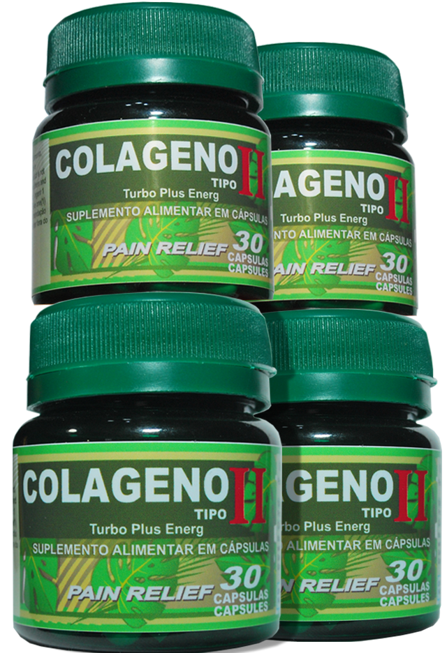 COLAGENO TIPO II - 4 POTES