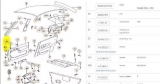 Kit 10 Grampo Forro Porta Gol Bola Original Vw Zba867299